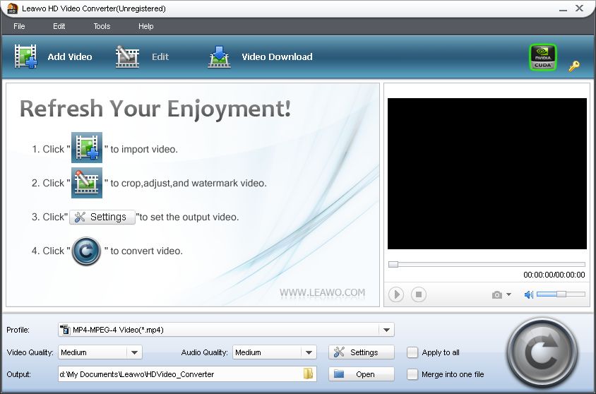 click to see large screenshoot of HD Video Converter